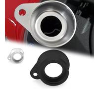 HEINMO Fuel Funnel Fueling Aid For Ves' GTS GTV Six Day LX LXV S125 S150 Sprint Primavera 125 250 300 Universal Fuel Gun Automatic Gun Jumping Aluminum Motorcycle Accessories (Black)