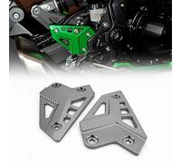 Heinmo Motorcycle CNC Aluminum Accessories Foot Peg Footrest Rear set Footpeg Heel Plates Guard Protector For Kawa' Z900 2017-2022 2023 Footpeg Protection