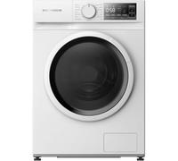 HEINNER HWM-M814IVSMN Washing Machine, 8 kg, Brushless Motor, 15 Washing Programs, 72 dB Noise Level, LED Display, 1400 rpm, Energy Class White, 5 Year Warranty (White, 8 kg)