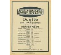 Heinrich Albert-Acht Duette-2 Guitars