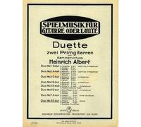 Heinrich Albert-Acht Duette-2 Guitars