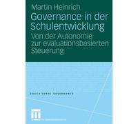 Heinrich - Governance in der Schulentwicklung - New paperback or softb - X555z