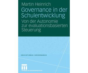 Heinrich - Governance in der Schulentwicklung - New paperback or softb - X555z