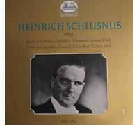 Heinrich Schlusnus - Singt Brahms, Schubert, Marschner,... [Vinyl LP]