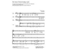 Heinrich Schütz-Die Seele Christi heilige mich-Soli ATB and Organ