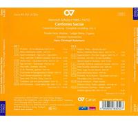 HEINRICH SCHUTZ: CANTIONES SACRAE NEW CD