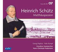 Heinrich Schutz Heinrich Schutz: Matthauspassion (CD) Album