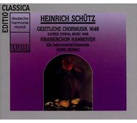 HEINRICH SCHUTZ - Sacred Choral Music 1648 / MUSIQUE CHORALE SPIRITUELLE 1648