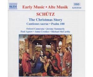 Heinrich Schutz THE CHRISTMAS STORY (CD) Album (US IMPORT)