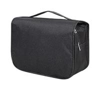 HEINSTON Cosmetic Bag Convenient Space-saving Large Cosmetic Bag Makeup Case Navy Blue, Black, One Size
