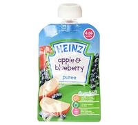 Heinz Apple and Blueberry Puree, 4-36 Months, 100 g