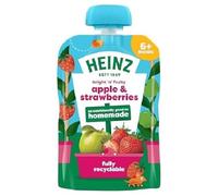 Heinz Baby Food Apple & Strawberry Pouch 100g