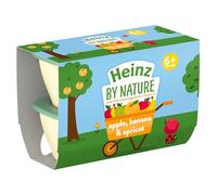 Heinz Baby Food Apple and Banana Fruit Pots 4x100g (Pack of 6)