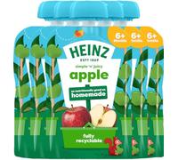 Heinz Baby Food Apple Fruit Pouch 6x100g