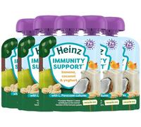 Heinz Baby Food Banana, Coconut and Yoghurt Immunity Support Pouch 6x85g