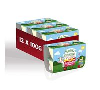 Heinz Baby Food Fruity Custard Dessert Pots 12x100g