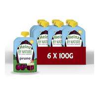 Heinz Baby Food Prune Fruit Pouch 6x100g