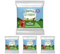Heinz Baby Food Reduced Sugar Apple Biscotti 60g (Pack of 4)