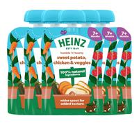 Heinz Baby Food Sweet Potato, Chicken and Veggies Pouch 5x130g