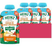 Heinz Baby Food Sweet & Sour Chicken Pouch 5x180g