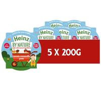 Heinz Baby Food Tomato and Mozzarella Pasta Shells Tray 5x200g