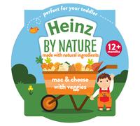 Heinz Baby Mac & Cheese with Veggies Tray 12+ Months 200g