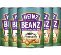 Heinz Baked Beans & Richmond Pork Sausages 6 x 415G