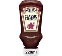Heinz BBQ Sauce Top Down 220ml (Pack of 8)