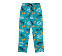 Heinz Beanz 100% Cotton Mens Lounge Trousers All Over Print Pyjama Bottoms, Heinz, XL, Blue