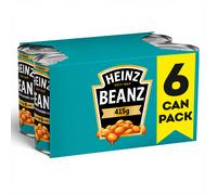 Heinz Tinned Baked Beans in a Rich Tomato Sauce 6 x 415g