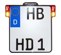 Heinz Bikes All-inn 2.0 3in1 Turn Signal/brake Light/tailight De Hbkz2.0-mb-3ts License Plate Base