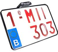 Heinz Bikes Slip-Inn, license plate holder