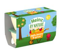 Heinz Baby Food Apple and Banana Fruit Pots 4x100g