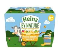 Heinz By Nature Fruity Banana Custard Pot, 4 x 100g