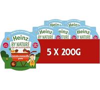 Heinz By Nature Tomato Mozzarella Pasta Baby Food Tray 12+ Months 5 x 200g