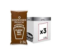 Heinz Classic BBQ Sauce Dispenser Pouches 3x2.5L