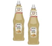 HEINZ Classic Burger Sauce, 1 Lt, Chef's Grip Squeezy Bottle, Flip-Top Cap, Burger BBQ Sauce Fast Food Condiments (2 PACK)