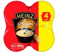 Heinz Classic Cream of Chicken Soup 1600 g - Low in fat, No Artificial Colours or Preservatives, Made with Trusted Ingredients