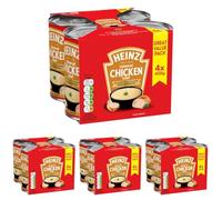 Heinz Cream of Chicken Tinned Soup 4 x 400g (Pack of 4)