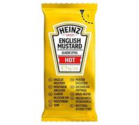 Heinz English Mustard Individual Sachets - 50 x 5gm