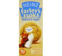 Heinz Farley's Reduced Sugar Original Rusks 4-6+ Months, 150 g (Pack of 6)