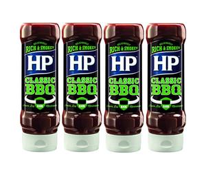 Heinz HP BBQ Sauce Classic Rich and Smokey The Original 400ml 4 Pack