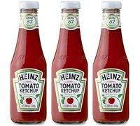 Heinz Ketchup Glass Bottle 342g Pack of 3