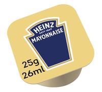 Heinz Mayonnaise from Free Range Eggs, 25 g (Pack of 100)
