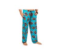 HEINZ Mens Pyjama Bottoms PJs Loungewear Nightwear Teens Baked Beans Trousers Lounge Pants with Pockets Funny Gifts for Men (M, Teal)