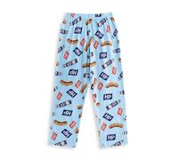 Heinz HP Sauce Mens Lounge Pants | Adults Multicoloured Casual Wear Bottoms with HP Brown Sauce & Sausage All Over Print | Graphic Print Homewear Pants | Savoury Condiments Merchandise Gift