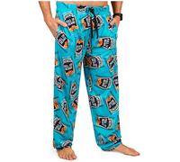 HEINZ Mens Pyjama Bottoms PJs Loungewear Nightwear Teens Baked Beans Trousers Lounge Pants with Pockets Funny Gifts for Men (L, Teal)