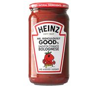 Heinz Mr. Ridiculously Good's Smooth Bolognese Pasta Sauce, 490g