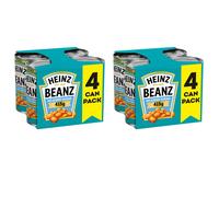 Heinz No Added Sugar Baked Beans 4x415 g ( 2 PK )