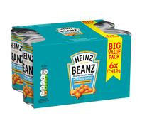 Heinz No Added Sugar Beanz 6 x 415g